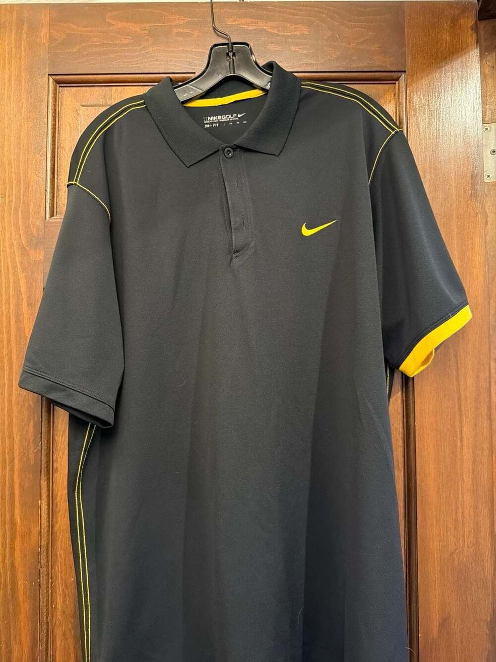 Nike Golf Livestrong Dri-FIT Black Polo Shirt Size XXL